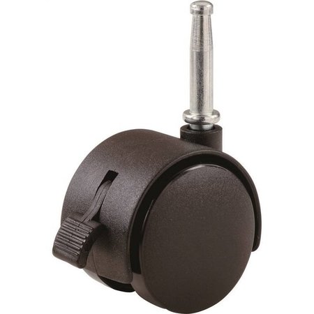 SHEPHERD HARDWARE Caster Furniture 2Whl Blk 2In 9406